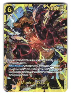 Monkey D Luffy OP10-118 SEC Royal Bloodline One Piece Card - Image 1