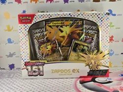 Pokemon Scarlet & Voilet 151 Zapdos Ex Collection Box - Sealed - Image 1