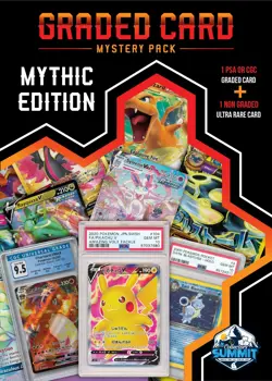 Collectors Summit Graded Pokemon Mystery Card Pack - Mythic Edition (PSA & CGC) - Image 1