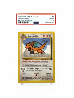 PSA 9 Pokemon Dragonite Promo Holo 05/53 Movie 1999 Regular Wotc Warner Brothers - Image 1