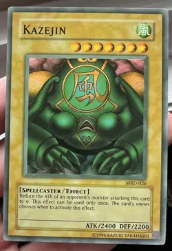 Kazejin MRD-026 Metal Raiders Unlimited Edition Super Rare Faded NM - Image 3