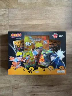 Naruto Mythos 🇬🇧 Starter Pack Naruto & Sasuke Konoha Shido Edition 1 EN TCG - Image 1