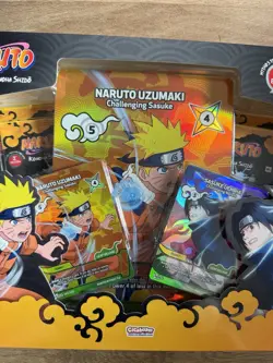 Naruto Mythos 🇬🇧 Starter Pack Naruto & Sasuke Konoha Shido Edition 1 EN TCG - Image 3