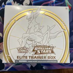 Pokemon TCG Sword & Shield: Brilliant Stars Elite Trainer Box ETB Factory Sealed 820650850127 - Image 1