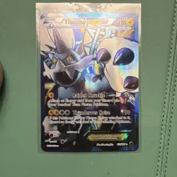 Pokemon Thundurus EX 110/116 Plasma Freeze Full Art Ultra Rare Holo 170 HP Basic - Image 1