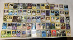 Vintage Pokemon Card Lot Damaged/Hp Holos & Non-holos Rare WOTC - Image 1