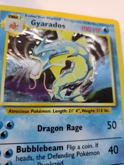 Gyarados Base Set Pokemon Card Base Jungle Fossil WOTC - Image 3