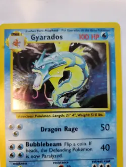 Gyarados Base Set Pokemon Card Base Jungle Fossil WOTC - Image 4