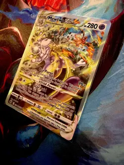 Pokemon Mewtwo VSTAR & Charizard VSTAR Promo Foil Cards Lot Sword & Shield - 2 - Image 4