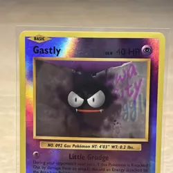 Pokemon TCG Gastly XY Evolutions Reverse Holo Card 47/108 Common - Image 3