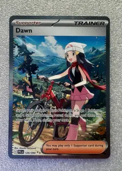 Pokemon Dawn 129/94 SIR 2025 TCG Phantasmal Flames English Card NM - Image 1