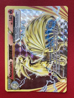 Ninetales Break 16/108 Evolutions Holo Pokemon Card - NM - Image 1
