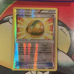 Pokemon Card XY Ancient Origins Reverse Holo Foil - Lucky Helmet 77/98 - Image 1