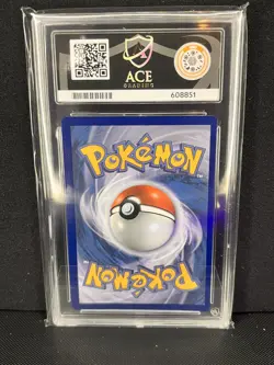 Pokemon Card Team Rockets Wobbuffet Black Star Promo ETB Ace Graded 9 - Image 2