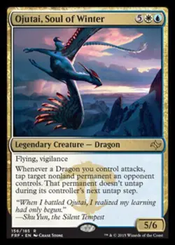 MTG Magic the Gathering Ojutai, Soul of Winter (156/189) Fate Reforged - Image 1
