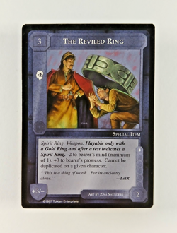 The Reviled Ring - Middle Earth CCG card (1997 ICE) MECCG Lidless Eye LotR - Image 1