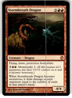 Stormbreath Dragon Theros Regular MTG NM - Image 1