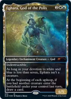 MTG Ephara, God of the Polis - Foil, Light Play, English Secret Lair Drop Series - Image 1