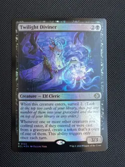 Twilight Diviner (Foil) Lorwyn Eclipsed 0122 Rare MTG Near mint - Image 1