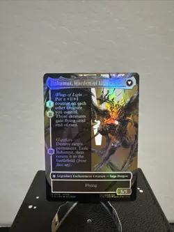 Dion, Bahamut's Dominant (Borderless) Final Fantasy Foil - Image 2