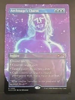 Archmage's Charm Secret Lair Drop MTG Foil Near Mint - Image 1