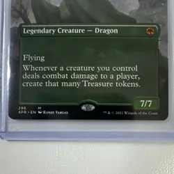 Magic: The Gathering Old Gnawbone Forgotten Realms Legendary Mythic Green 296 - Image 4