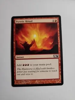 Pyretic Ritual x1 MTG ENGLISH Rare -- Check My Store! - Image 2