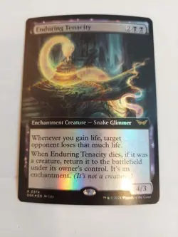 Enduring Tenacity (Extended Art) Duskmourn: House of Horror Foil - Image 1