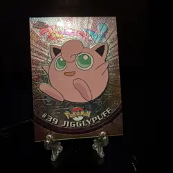 Pokemon Jigglypuff #39 Topps Chrome Base Holo - Image 1