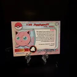 Pokemon Jigglypuff #39 Topps Chrome Base Holo - Image 2