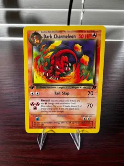 Pokemon Team Rocket Dark Charmeleon #32 1st Edition NM/LP - Image 1