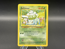 Bulbasaur - 44/102 Base Set - Pokemon TCG - 1999 - Image 1