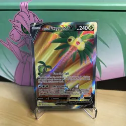 Alolan Exeggutor V (Full Art) Pokemon GO 071/078 Ultra Rare LP-NM - Image 1
