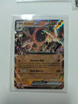 Pokemon TCG Golem ex 076/165 Sv: Scarlet & Violet 151 / Double Rare holo NM - Image 2
