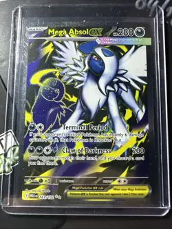 Mega Absol ex 161/132 Ultra Rare, Mega Evolution, Full Art Holo, Pokemon TCG, NM - Image 1