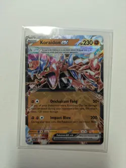 Pokemon TCG Koraidon ex 121/217 Double Rare Ascended Heroes NM/M holo - Image 2