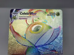 Pokemon Celebi XMAX 199/198 Chilling Reign Rainbow Secret Rare LP sc - Image 2