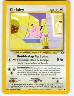 Clefairy - 30/111 Neo Genesis - Pokemon TCG - 2000 - Image 1
