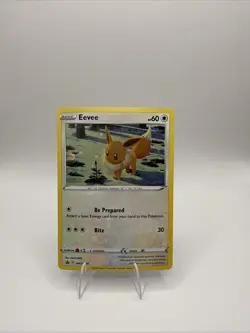 The Pokemon Company Pokemon Eevee SWSH Promo SWSH190 Basic 60 HP Bite 2022 TCG - Image 1