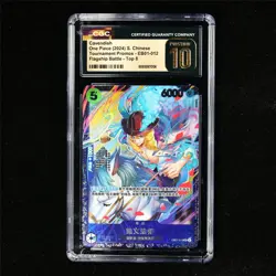 CGC 10 PRISTINE 2024 One Piece CHN Cavendish EB01-012 SR - Image 2