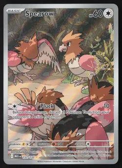 Spearow - 151/132 - Illustration Rare - Mega Evolutions - Pokemon Card - NM/M - Image 1