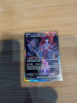 Team Rocket’s Mewtwo EX 231/182 Destined Rivals SIR Pokemon English - Image 1
