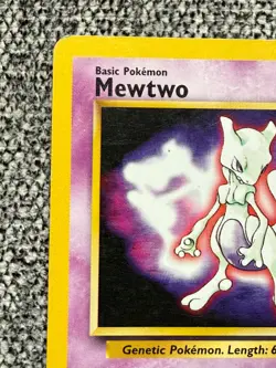 Mewtwo 3 WB The First Movie Black Star Promo Pokemon Card WOTC - Image 3