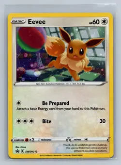 Eevee - Promo SWSH: Sword & Shield Promo Cards SWSH212 NM - Image 1
