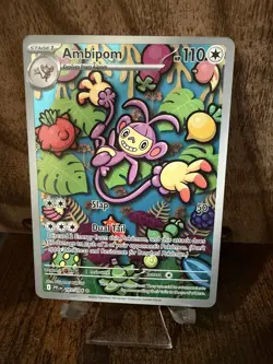 Ambipom 107/094 NM Me02: Phantasmal Flames Holo Pokemon Card - Image 1