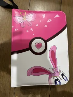 Pokemon Card Collector Trading Binder 504 Pocket Pink Zipper - Image 4