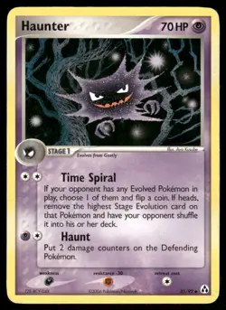 Pokemon Cards Haunter 35/92 Legend Maker Uncommon MP - Image 1