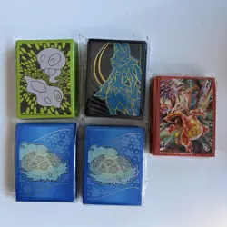 Pokemon ETB Card Sleeves Bundle 65 Sleeves Per Pack, X5 - Image 1