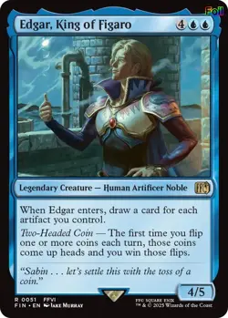 Edgar, King of Figaro [FIN - 51] Foil NM EN - Image 1