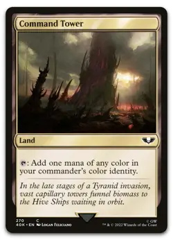 Command Tower (270) #270 (NM) Warhammer 40,000 40K Magic MTG - Image 1